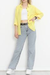 Oversize Gömlek Sarı1 - 152444.701.