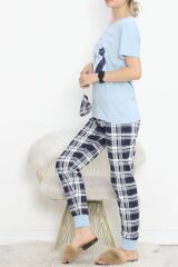 Paça Lastikli Pijama Takımı Bebemavi - 18737.1567.