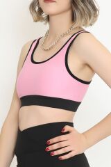 Kalın Askılı Büstiyer Pembe - 12441.1255.