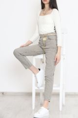 Boyfriend Kot Pantolon Taş - 11917.1431.