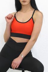 İp Askılı Sporcu Büstiyer Kırmızı - 9021.1255.