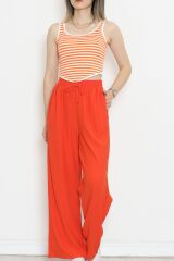 Beli Lastikli Pantolon Oranj - 10536.1059.
