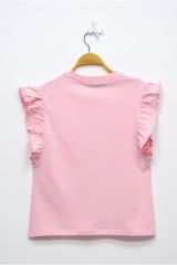 13-16 Yaş Baskılı Tişört Pembe - 824706.1576.