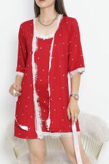 Baskılı Pegasus Pijama Takımı Narçiçeği - 747.1287.