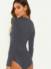 Sandy Kumaş Bodysuit