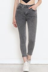 Dar Paça Kot Pantolon Gri - 12561.1431.