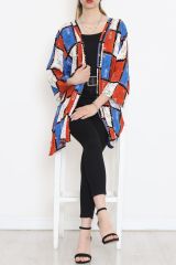 Desenli Kimono Kiremit - 1658.1095.