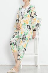 Kimono Takım Turuncuyeşil - 152342.701.
