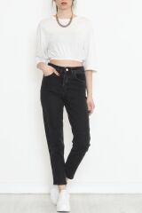 Boyfriend Kot Pantolon Füme1 - 11917.1431.