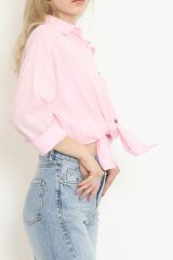Oversize Gömlek Şekerpembe - 152444.701.
