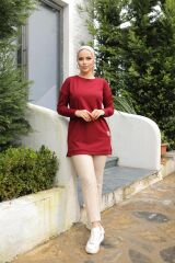 Armalı Tunik Bordo - 12450.1778.