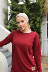 Armalı Tunik Bordo - 12450.1778.