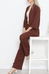 Kimono Takım Kahve - 684.1247.
