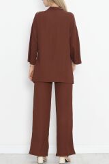 Kimono Takım Kahve - 684.1247.