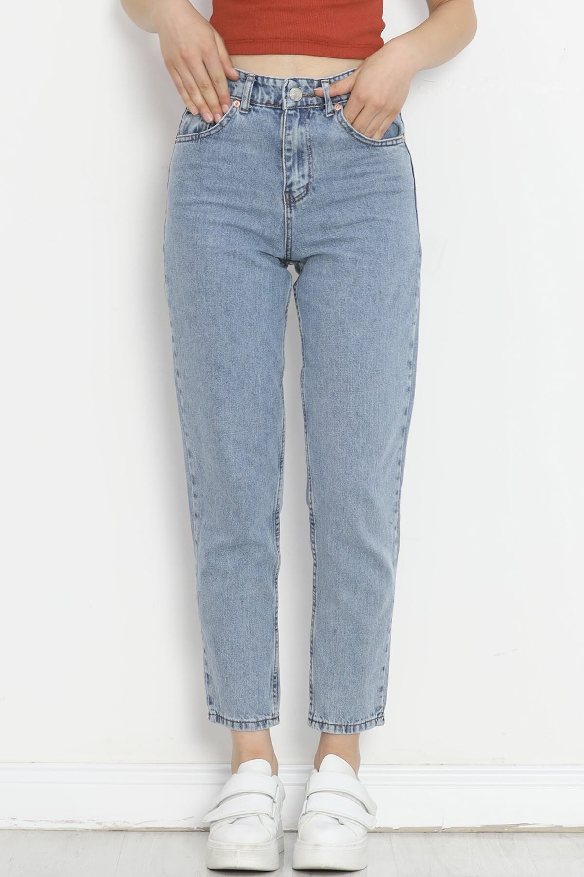 Boyfriend Kot Pantolon Açıkmavi - 18828.1431.