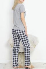 Desenli Pijama Takımı Grilaci - 18735.1567.