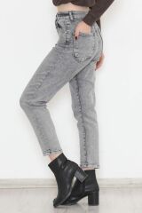 Boyfriend Kot Pantolon Gri2 - 11917.1431.