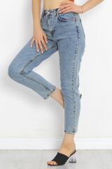 Boyfriend Kot Pantolon Mavi - 8756.1431.