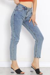 Boyfriend Kot Pantolon Mavi - 8756.1431.