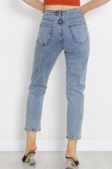 Boyfriend Kot Pantolon Mavi - 8756.1431.