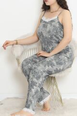 İp Askılı Battal Pijama Takımı Sumavisi - 174.1287.