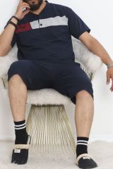 Erkek Şortlu Pijama Takımı Lacibordo - 2065.1838.