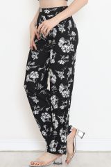 Kaşkorse Pantolon Siyahçiçekli - 2395.555.