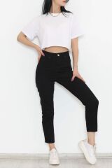 Boyfriend Kot Pantolon Siyah - 11917.1431.