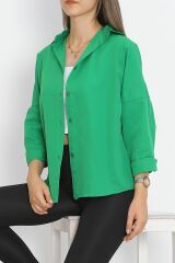Oversize Gömlek Yeşil11 - 18934.1247.