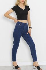 Boyfriend Kot Pantolon Mavi1 - 18966.1431.
