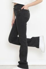 İspanyol Paça Kot Pantolon Koyufüme - 11878.1431.