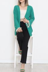 Ponponlu Kimono Yeşil - 12577.631.