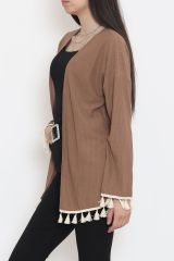 Ponponlu Kimono Kahve - 12577.631.