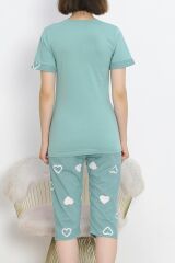 Kaprili Pijama Takımı Mintyeşili - 18952.1567.