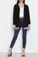 Ponponlu Kimono Siyah - 12577.631.