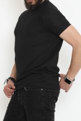 Geniş Petek Tişört Siyah - 152424.275.