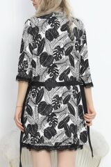 Baskılı Pegasus Pijama Takımı Koyugri - 747.1287.