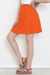 Bel Büzgülü Mini Etek Oranj - 18316.1350.