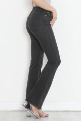 İspanyol Paça Kot Pantolon Füme - 18688.1431.