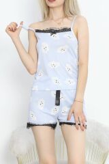 Şortlu Pijama Takımı Bebemavibeyaz - 178.1287.