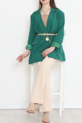 Blazer Ceket Yeşil - 16612.1811.