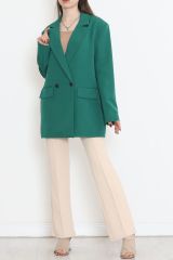 Blazer Ceket Yeşil - 16612.1811.