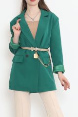 Blazer Ceket Yeşil - 16612.1811.