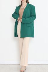 Blazer Ceket Yeşil - 16612.1811.