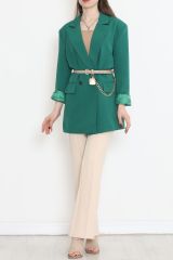 Blazer Ceket Yeşil - 16612.1811.