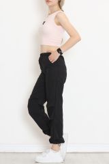 Paraşüt Kumaş Pantolon Siyah - 609.1247.