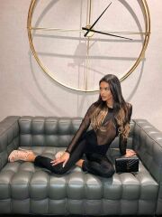Kadın Sandy Kumaş Transparan Detaylı Maxi Boy Tulum