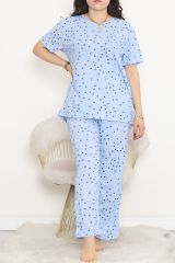 Büyük Beden Rotasyon Pijama Takımı Bebemavi - 400.1287.