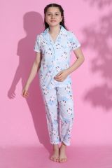 4-13 Yaş Çocuk Pijama Takımı Bebemavi - 403.1287.