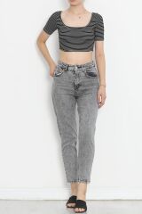 Boyfriend Kot Pantolon Açıkgri - 18830.1431.